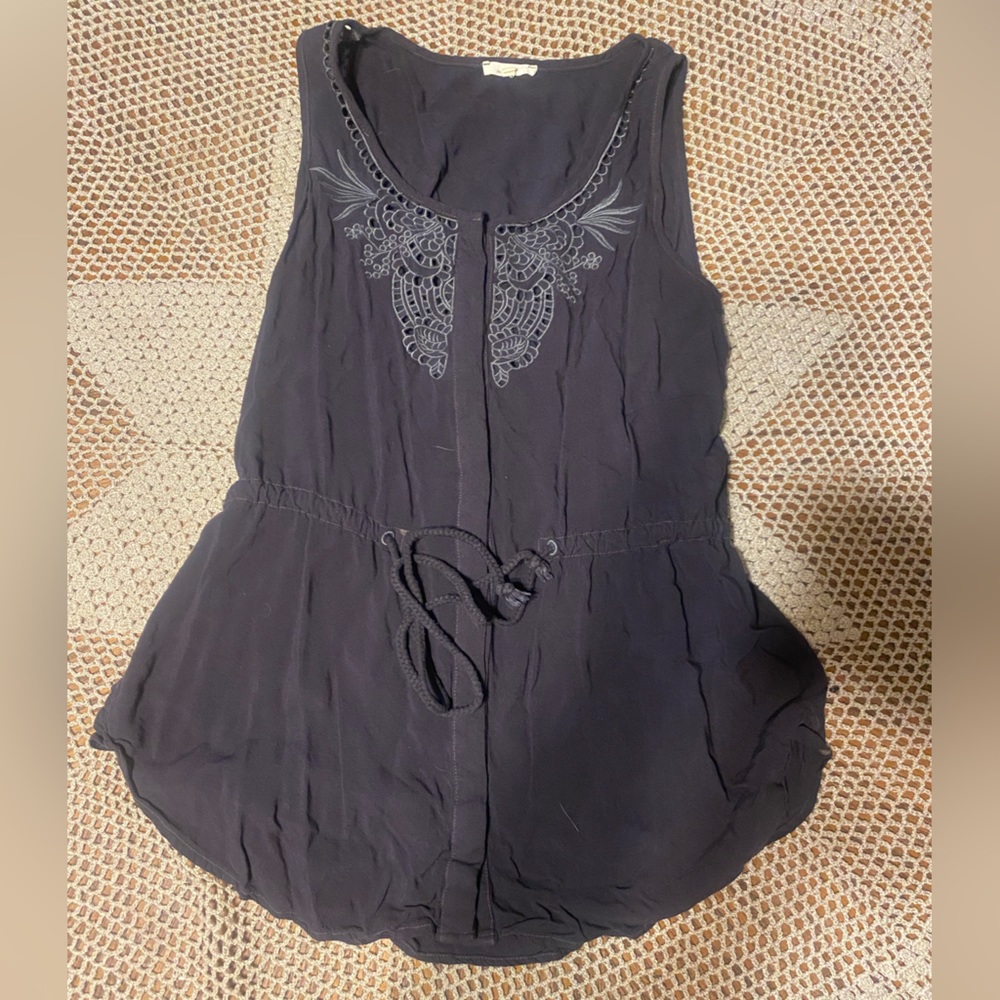 Gray Tank blouse